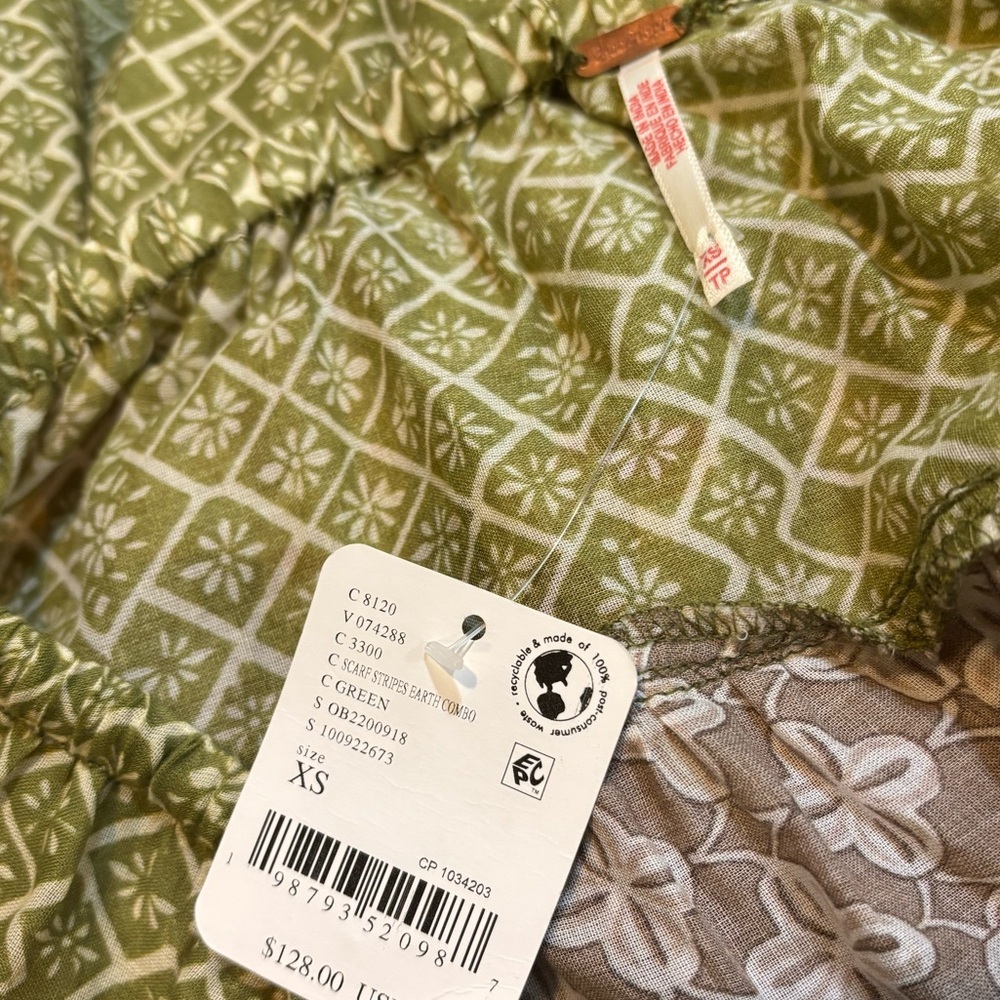 Free People Many Layers Printed Skirt NWT - Picture 5 of 5
